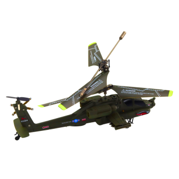 Helikopter Militarny Apache Zdalnie Sterowany RC Syma S109H Khaki