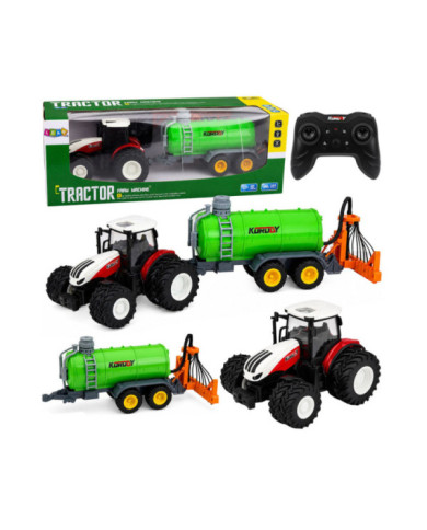 Traktor Rolniczy z Opryskiwaczem Nawozów Płynnych Zdalnie Sterowany RC 1:24