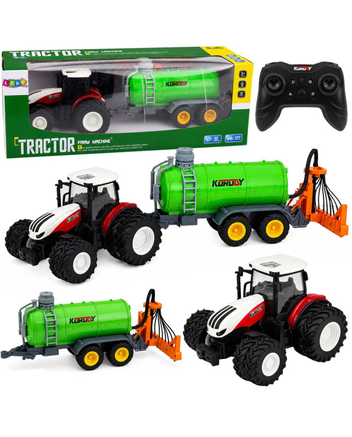 Traktor Rolniczy z Opryskiwaczem Nawozów Płynnych Zdalnie Sterowany RC 1:24