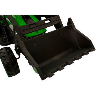 Koparka Z Naczepą Na Akumulator SX2068 Zielona