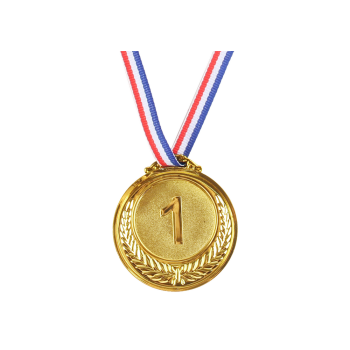 Złoty Medal Pierwsze Miejsce Nagroda Trofeum Cynkowy 6,5cm