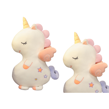 Maskotka Pluszowa Przytulanka Uroczy Jednorożec  Biały 50cm