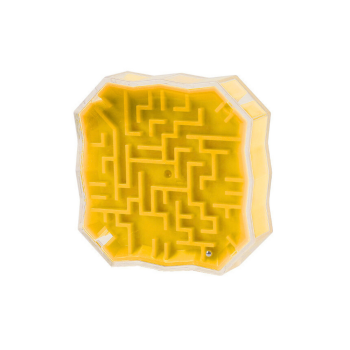 Gra Logiczna Labirynt Z Kuleczką Żółta