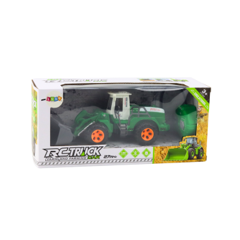 Koparka Ładowarka R/C Zdalnie Sterowana Unoszone Ramie Zielona