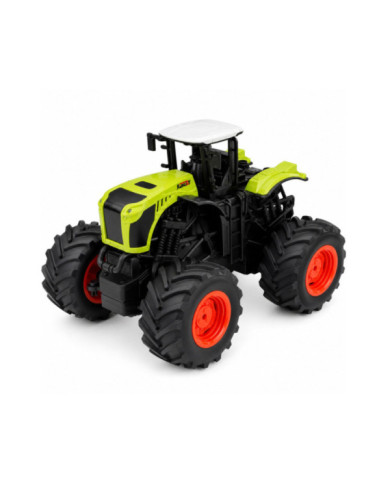 Wysoki Traktor Rolniczy Z Przyczepą Wywrotką Zdalnie Sterowany RC 1:16