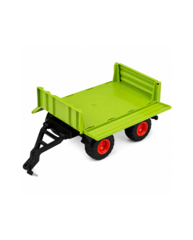Wysoki Traktor Rolniczy Z Przyczepą Wywrotką Zdalnie Sterowany RC 1:16