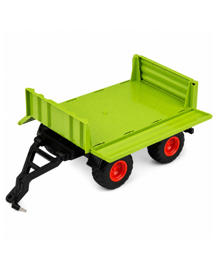 Wysoki Traktor Rolniczy Z Przyczepą Wywrotką Zdalnie Sterowany RC 1:16