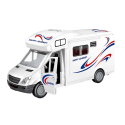 Samochód Kamper Biały Światła Dźwięki Otwierane Drzwi