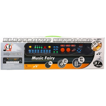 Keyboard Organy z Mikrofonem 37 Klawiszy USB