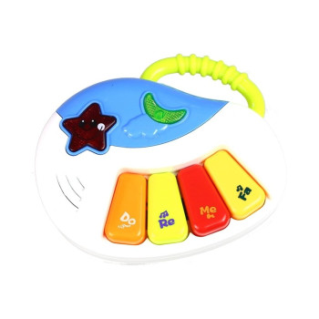 Pchacz Chodzik Telefon Pianinko Znikopis 3 w 1