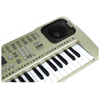 Keyboard MQ807 Organy Pianinko + Mikrofon USB