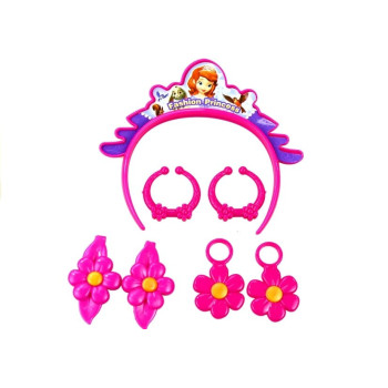 Zestaw Księżniczki w Walizce Suszarka Kolczyki