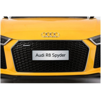 Auto na Akumulator Audi R8 Spyder Żółty