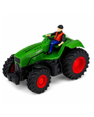 Traktor Rolniczy ze Zgrabiarką Rolnikiem Zdalnie Sterowany RC Światła 1:24