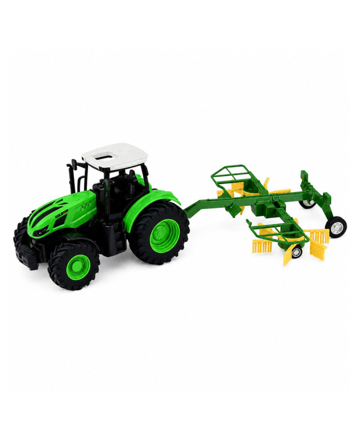 Traktor Rolniczy ze Zgrabiarką Zdalnie Sterowany RC Światła 1:24