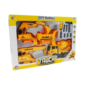 Zestaw Pojazdów Do Rozkręcania Betoniarka Wywrotka