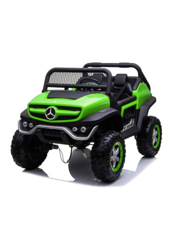 Auto na Akumulator Mercedes Unimog Zielony