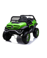 Auto na Akumulator Mercedes Unimog Zielony