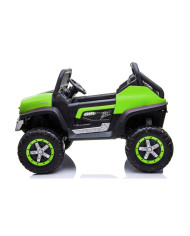 Auto na Akumulator Mercedes Unimog Zielony