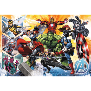 Puzzle - "100" - Siła Avengersów Trefl 16431