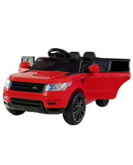 Auto Na Akumulator HL1638 Dla Dzieci Pilot MP3 Światło LED Czerwony