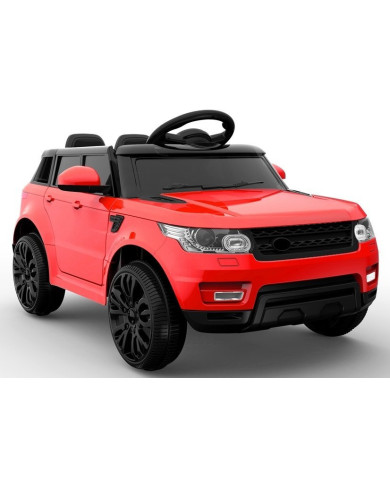 Auto Na Akumulator HL1638 Dla Dzieci Pilot MP3 Światło LED Czerwony