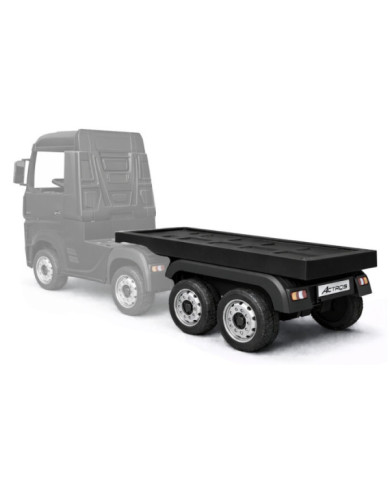 Naczepa do pojazdu HL358 Mercedes Scania Actros czarna