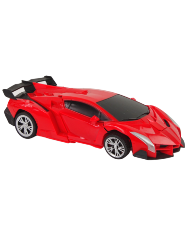 Auto Robot 2w1 Pilot R/C Zdalnie sterowane Czerwony