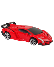 Auto Robot 2w1 Pilot R/C Zdalnie sterowane Czerwony