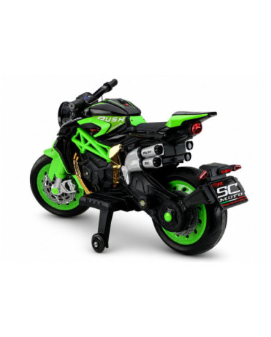 Motor Na Akumulator XW-07 Podświetlane Koła LED Zielony