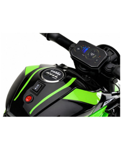 Motor Na Akumulator XW-07 Podświetlane Koła LED Zielony