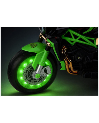 Motor Na Akumulator XW-07 Podświetlane Koła LED Zielony