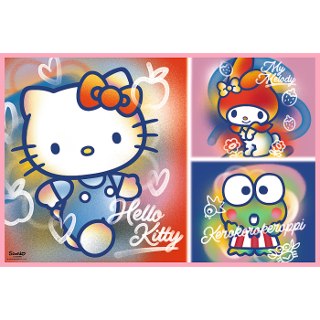 Puzzle - 2x200 - Hello Kitty i przyjaciele - Hello Kitty 13336