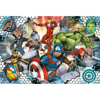 Puzzle - 100 - Sławni Avengers - Disney Marvel The Avengers 16454