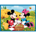 Puzzle - 2w1 + memos - Poznaj bohaterów Disney Trefl 93344