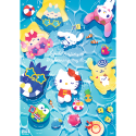 Puzzle - 1000 Premium Plus - Hello Kitty Letni relaks Trefl  12067