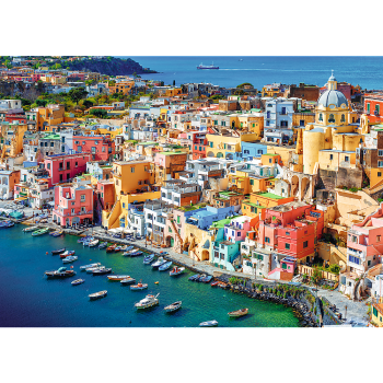 Puzzle - 500 - Procida, Kampania, Włochy Trefl 37477