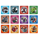 Puzzle - 2w1 + memos Bohaterowie w akcji Marvel The Avengers Trefl  93333