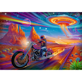 Puzzle - 1000 - Szalona jazdaFSC Mix 70% 10930