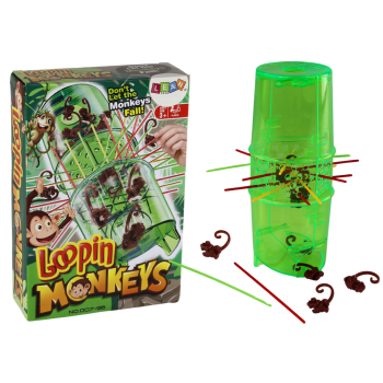 Gra Zręcznościowa Złap Małpkę Spadające Małpki Bierki