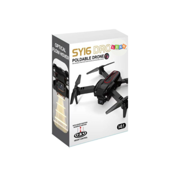 Zdalnie Sterowany Dron Z Kamerą 4K SY16 Czarny Pokrowiec