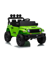 Pojazd Na Akumulator Jeep Rubicon DK-JWR558 24V Zielony