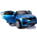 Auto Na Akumulator BMW X6M Niebieskie Lakierowane