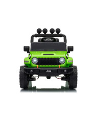Pojazd Na Akumulator Jeep Rubicon DK-JWR558 24V Zielony