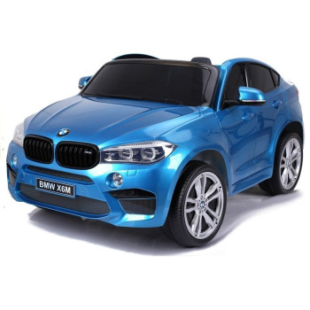Auto Na Akumulator BMW X6M Niebieskie Lakierowane