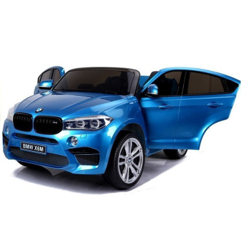 Auto Na Akumulator BMW X6M Niebieskie Lakierowane