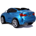 Auto Na Akumulator BMW X6M Niebieskie Lakierowane