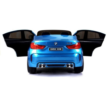 Auto Na Akumulator BMW X6M Niebieskie Lakierowane