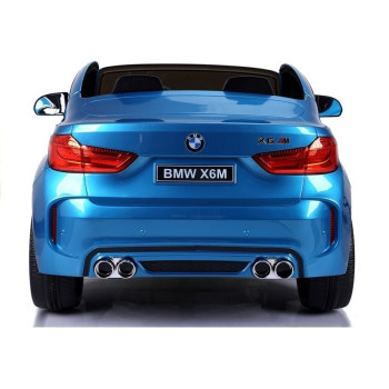 Auto Na Akumulator BMW X6M Niebieskie Lakierowane