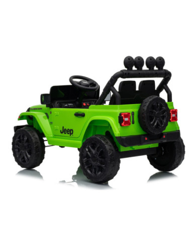 Pojazd Na Akumulator Jeep Rubicon DK-JWR558 24V Zielony